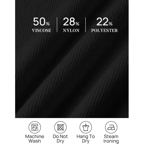 imageZESICA Womens 2 Piece Outfits Sweater Set Long Sleeve Mock Neck Knit Pullover and Wide Leg Pants Lounge Sets SweatsuitDim