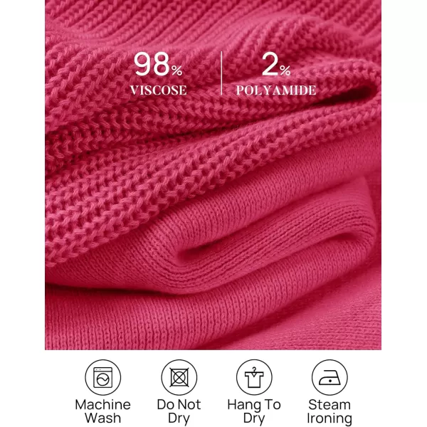 imageZESICA Womens 2 Piece Outfits Sweater Set Short Sleeve Mock Neck Knit Pullover Top and Shorts Tracksuit Lounge SetsRose
