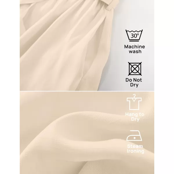 imageZESICA Womens 2023 Boho Summer Romper One Shoulder Sleeveless Tie Waist Beach Short Jumpsuit PlaysuitApricot