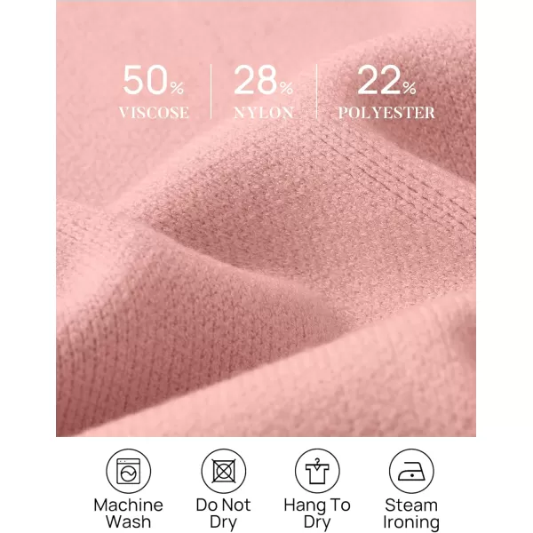 imageZESICA Womens 2023 Casual Lapel Cardigan Long Sleeve Open Front Irregular Hem Soft Knitted Sweater Coat with PocketsPink