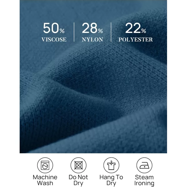 imageZESICA Womens 2023 Casual Lapel Cardigan Long Sleeve Open Front Irregular Hem Soft Knitted Sweater Coat with PocketsRoyalblue