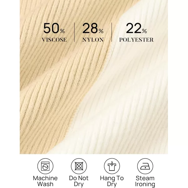 imageZESICA Womens 2023 Fall Ribbed Knit Sweater Dress Elegant Long Sleeve Color Block Tie Waist Slim Fit Bodycon Midi DressesCream