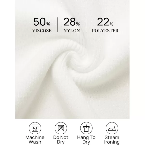imageZESICA Womens 2023 Fall Turtleneck Sweaters Dress Oversized Long Lantern Sleeve Casual Knit Pullover Short DressesWhite
