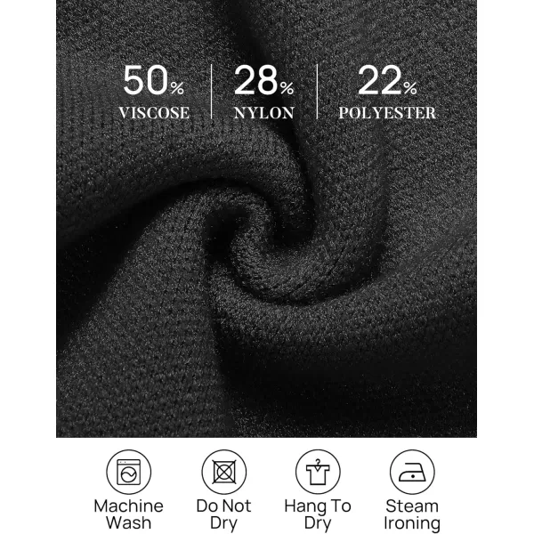 imageZESICA Womens 2023 Fall Winter Long Sleeve Open Front Knit Cardigan Lapel Button Down Belted Sweater Coat with PocketsBlack
