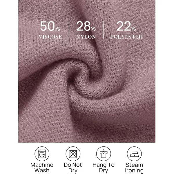 imageZESICA Womens 2023 Fall Winter Long Sleeve Open Front Knit Cardigan Lapel Button Down Belted Sweater Coat with PocketsPurple
