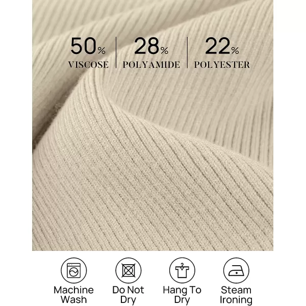 imageZESICA Womens 2023 Long Sleeve Button Down V Neck Slim Fitted T Shirts Fall Casual Ribbed Knit Basic Tee TopsSand