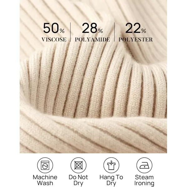 imageZESICA Womens 2023 Long Sleeve Square Neck T Shirts Slim Fitted Elegant Fall Ribbed Knit Casual Tee TopsSand