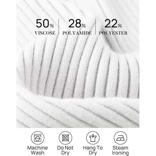 imageZESICA Womens 2023 Long Sleeve Square Neck T Shirts Slim Fitted Elegant Fall Ribbed Knit Casual Tee TopsWhite