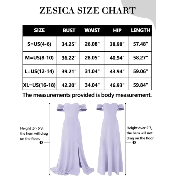 imageZESICA Womens 2023 Off Shoulder Wedding Guest Dress Short Sleeve High Split Bodycon Evening Gown Maxi DressesPurple