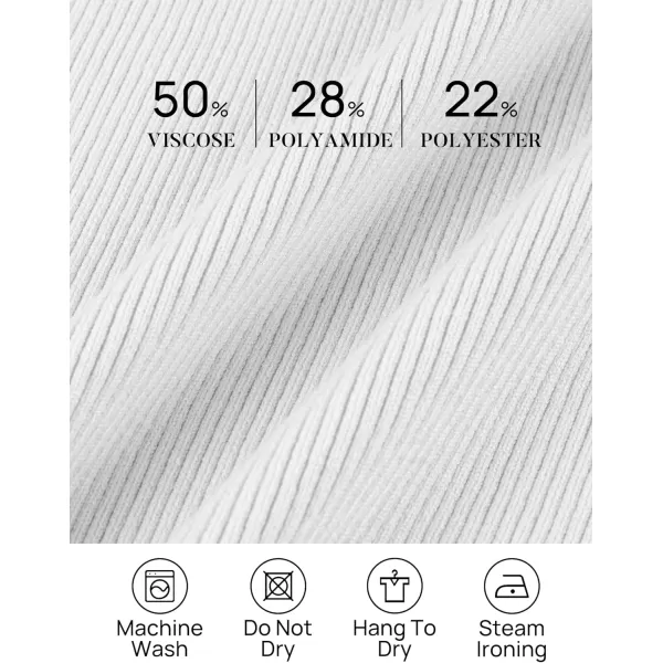 imageZESICA Womens 2023 Sleeveless V Neck Tank Ribbed Knit Shirts Backless Slim Fit Basic Cute Crop TopsWhite