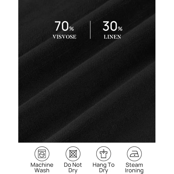 imageZESICA Womens 2023 Summer 2 Piece Outfit Linen Square Neck Tank Crop Top and Shorts Two Piece Lounge Matching SetBlack