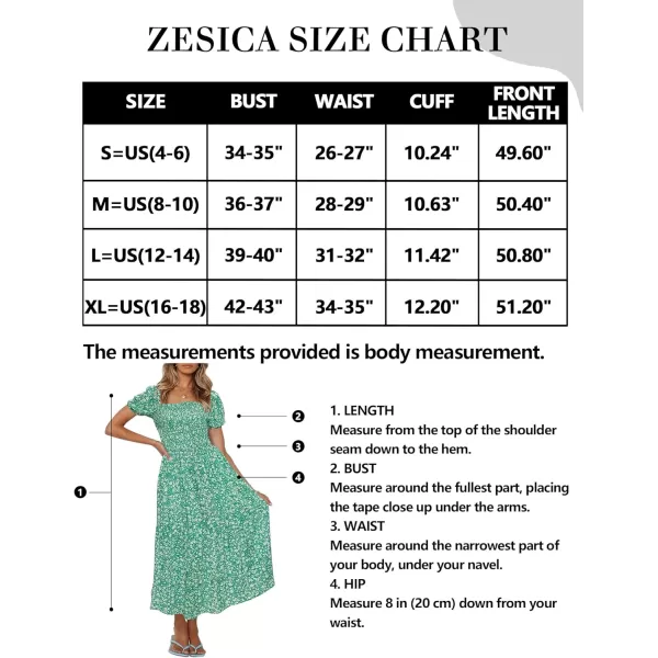 imageZESICA Womens 2023 Summer Boho Floral Print Square Neck Ruffle Swing Beach Long Maxi DressZESICA Womens 2023 Summer Boho Floral Print Square Neck Ruffle Swing Beach Long Maxi Dress