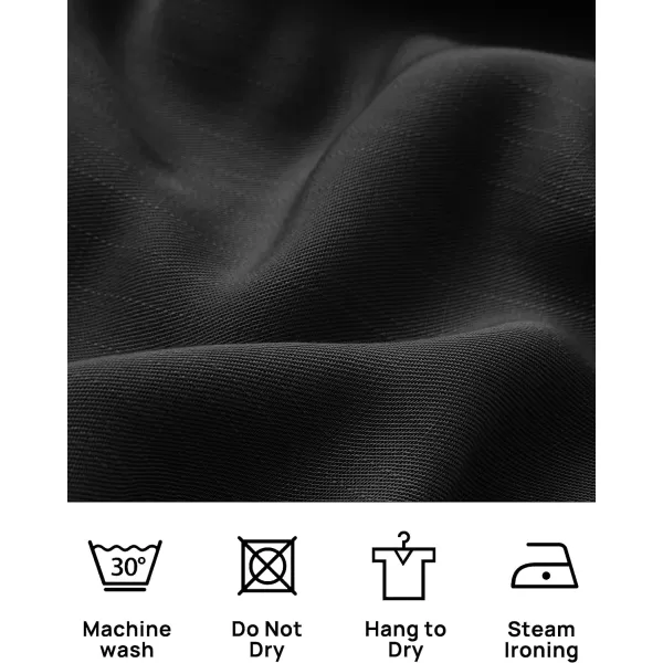 imageZESICA Womens 2023 Summer Boho Spaghetti Strap Square Neck Solid Color Ruffle A Line Beach Long Maxi DressBlack