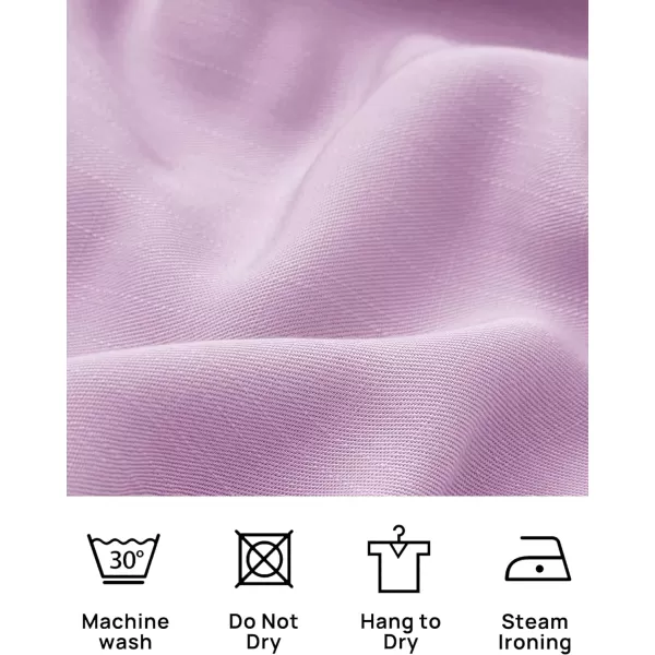 imageZESICA Womens 2023 Summer Boho Spaghetti Strap Square Neck Solid Color Ruffle A Line Beach Long Maxi DressLavender