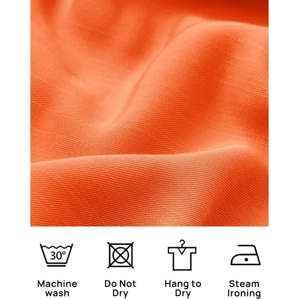 imageZESICA Womens 2023 Summer Boho Spaghetti Strap Square Neck Solid Color Ruffle A Line Beach Long Maxi DressOrange