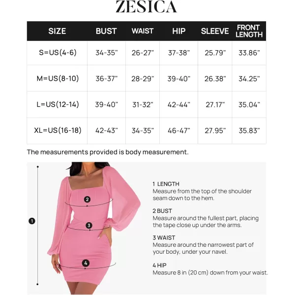 imageZESICA Womens 2023 Summer Puff Long Sleeve Square Neck Ruched Bodycon Cocktail Party Club Short Mini DressZESICA Womens 2023 Summer Puff Long Sleeve Square Neck Ruched Bodycon Cocktail Party Club Short Mini Dress