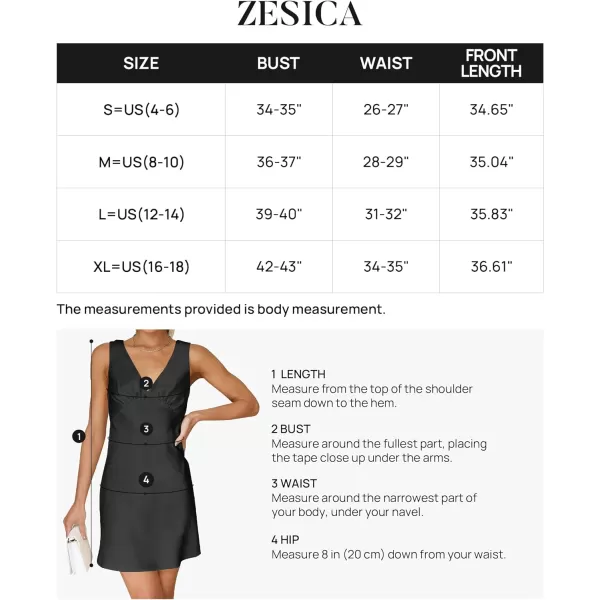 imageZESICA Womens 2023 Summer Satin V Neck Sleeveless Backless Tie Waist Silky Cocktail Club Party Mini DressDarkblack