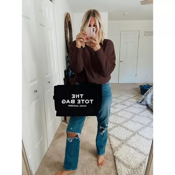 imageZESICA Womens 2023 Turtleneck Batwing Sleeve Loose Oversized Chunky Knitted Pullover Sweater Jumper TopsCoffee
