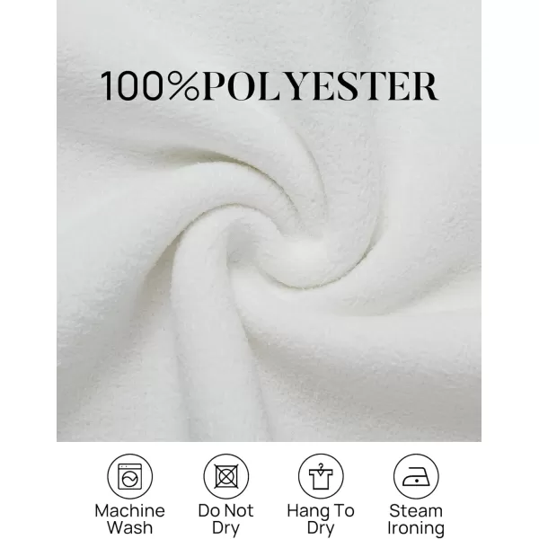 imageZESICA Womens 2023 Winter Long Sleeve 14 Zipper V Neck Loose Fuzzy Knitted Chunky Warm Pullover Sweater Jumper TopsWhite