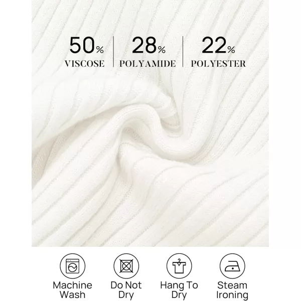 imageZESICA Womens 2024 Fall Fashion Long Sleeve Shirts Crewneck Cut Out Ribbed Knit Slim Fitted Sweater TopsWhite