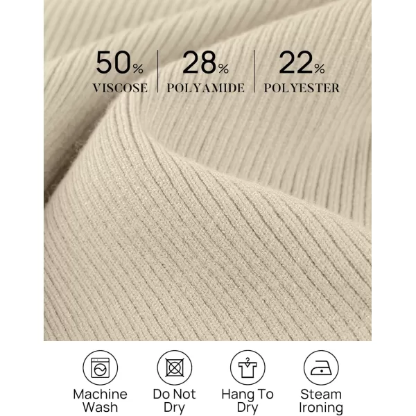 imageZESICA Womens 2024 Long Sleeve Button Down V Neck Slim Fitted T Shirts Fall Casual Ribbed Knit Basic Tee TopsSand