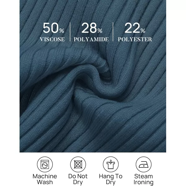 imageZESICA Womens 2024 Ribbed Tank Tops Summer Sleeveless V Neck Shirts Casual Sexy Slim Fitted Basic Knit TeesDarkblue