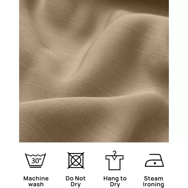 imageZESICA Womens 2024 Summer Boho Spaghetti Strap Square Neck Solid Color Ruffle A Line Beach Long Maxi DressKhaki