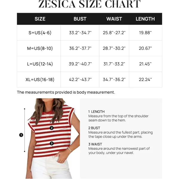 imageZESICA Womens 2024 Summer Cap Sleeve Crewneck Crop Tops Casual Loose Striped TShirts Basic TeesFreshred