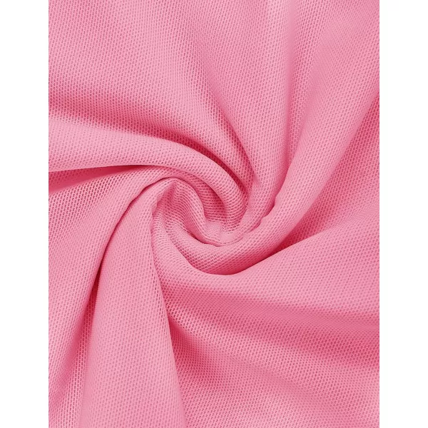 imageZESICA Womens 2024 Summer Puff Long Sleeve Square Neck Ruched Bodycon Cocktail Party Club Short Mini DressPink