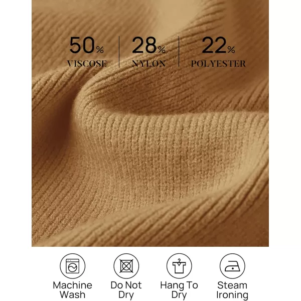 imageZESICA Womens Casual Loose Knitted Cardigan Long Sleeve Open Front Contrast Color Button Down Oversized Sweater CoatsKhaki