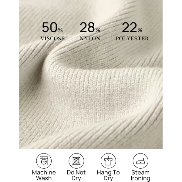 imageZESICA Womens Casual Loose Knitted Cardigan Long Sleeve Open Front Contrast Color Button Down Oversized Sweater CoatsSand