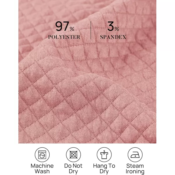 imageZESICA Womens Fall Casual Shacket Jackets 2023 Long Sleeve Button Down Lightweight Cropped Shirt Outerwear Coat with PocketsDarkpink