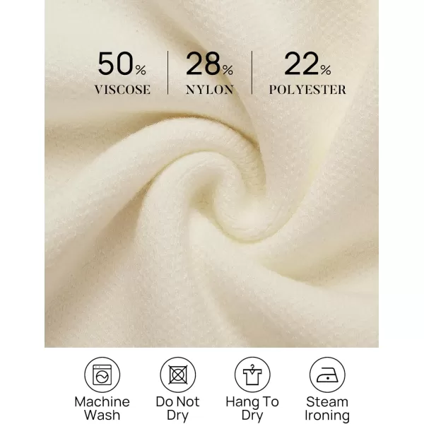 imageZESICA Womens Long Sleeve Open Front Lapel Oversized Knit Cardigan Sweater Coat Outerwear with PocketsApricot