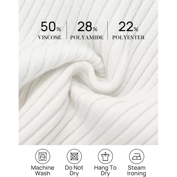 imageZESICA Womens Ribbed Tank Tops 2024 Summer Sleeveless High Neck Casual Slim Fitted Basic Knit ShirtsWhite