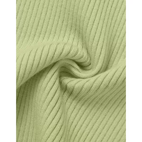 imageZESICA Womens Short Sleeve Crewneck Ribbed Knit Slim Fit T Shirt 2023 Summer Basic Solid Color Tee TopsMossgreen