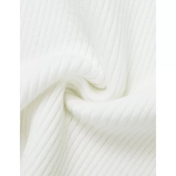 imageZESICA Womens Short Sleeve Crewneck T Shirt 2024 Summer Ribbed Knit Slim Fit Basic Solid Color Tee TopsWhite