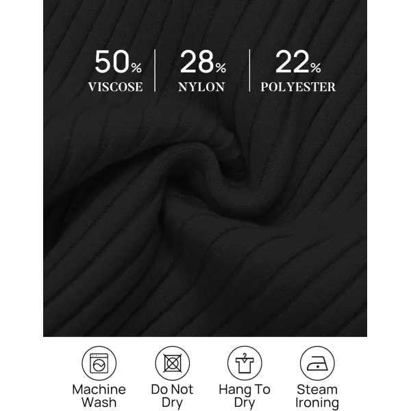 imageZESICA Womens Short Sleeve Square Neck Color Block T Shirt 2024 Summer Slim Fit Ribbed Knit Basic Tee TopsBlack