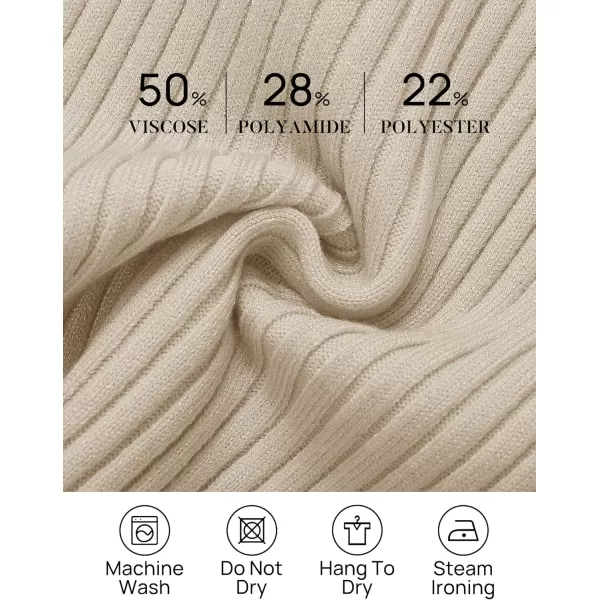 imageZESICA Womens Sleeveless Tank Tops Summer Scoop Neck Ribbed Knit Slim Fitted Casual Basic Tee ShirtsAlmond