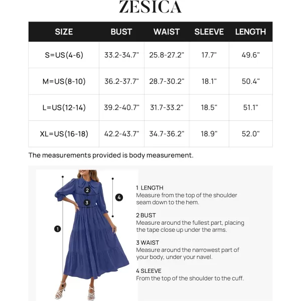 imageZESICA Womens Summer V Neck Maxi Dress Casual Short Sleeve Elastic High Tiered A Line Flowy Beach Party Long DressDark Blue