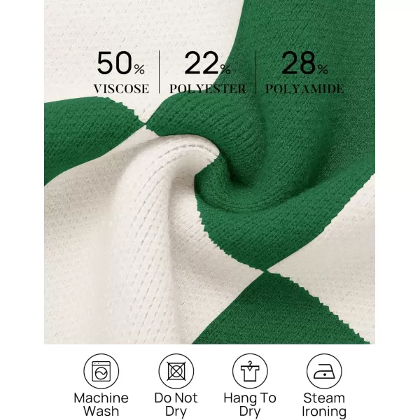 imageZESICA Womens Winter Oversized Sweaters Long Sleeve Color Block Mock Neck Side Slit Comfy Loose Knitted Pullover TopsGreen