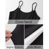 imageZESICA Womens Spaghetti Strap Maxi Dress 2025 Summer Sleeveless Color Block A Line Flowy Party DressesBlack