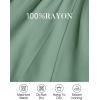 imageZESICA Womens 2025 Boho Sexy Off Shoulder Long Sleeve Smocked High Waist Side Split Flowy A Line Tiered Long Maxi DressGreen