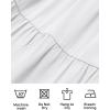 imageZESICA Womens 2025 Summer Casual Flutter Short Sleeve Crew Neck Smocked Elastic Waist Tiered Midi DressWhite