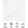 imageZESICA Womens 2025 Summer Square Neck Short Puff Sleeve Solid Color High Waist Casual Smocked Flowy A Line Tiered Midi DressWhite
