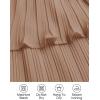 imageZESICA Womens 2025 Long Sleeve Crew Neck Ruffle Tiered Layered Chiffon Flowy Swing 2025 Long Midi DressKhaki