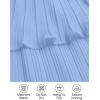 imageZESICA Womens 2025 Long Sleeve Crew Neck Ruffle Tiered Layered Chiffon Flowy Swing 2025 Long Midi DressLightblue