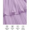 imageZESICA Womens 2025 Long Sleeve Crew Neck Ruffle Tiered Layered Chiffon Flowy Swing 2025 Long Midi DressPurple