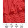 imageZESICA Womens 2025 Long Sleeve Crew Neck Ruffle Tiered Layered Chiffon Flowy Swing 2025 Long Midi DressWatermelon