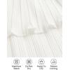 imageZESICA Womens 2025 Long Sleeve Crew Neck Ruffle Tiered Layered Chiffon Flowy Swing 2025 Long Midi DressWhite