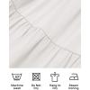 imageZESICA Womens 2025 Summer Casual V Neck Flutter Sleeve Bohemian Ruffle Smocked A Line Swing Mini DressWhite